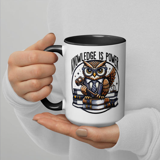 Knowledge is Power 15 oz Mug